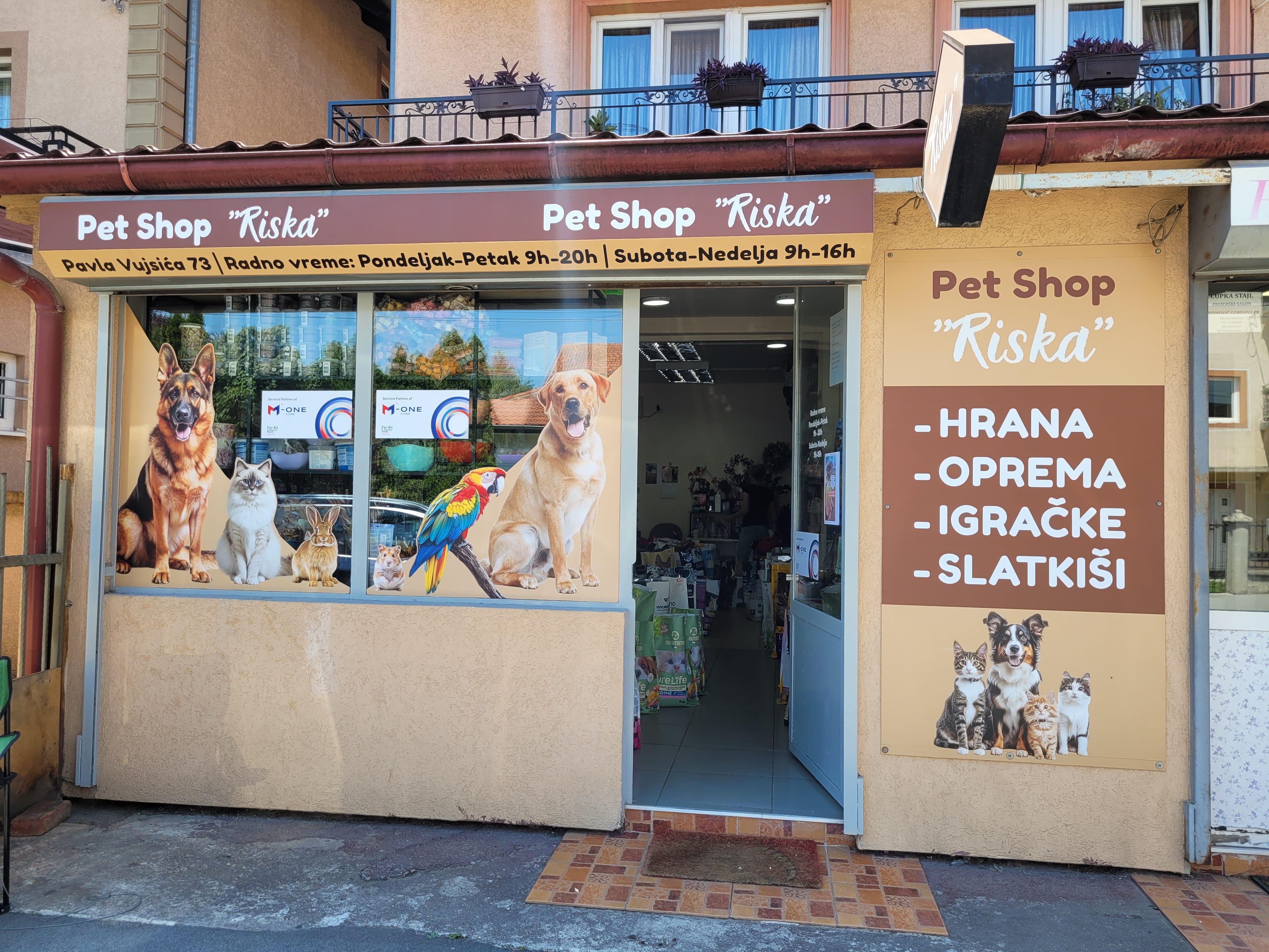 Pet Shop Riska – radnja na Altini